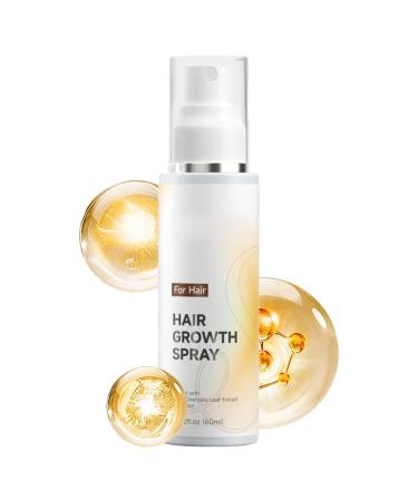 Generisch Hair Loss Spray for Men Hair Growth Serum Natural Volume 60ml For Thin/Fine Hair | Against Dry/Curly Hair Loss - Suitable for