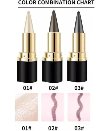 Crayon eye-liner gel imperm able Longue dur e r sistant aux taches et aux chocs finition mate fort Crayon pour les yeux r tractable s chage rapide pour un look pr cis ou fum confort 03#brown - Buy Online on GoSupps.com