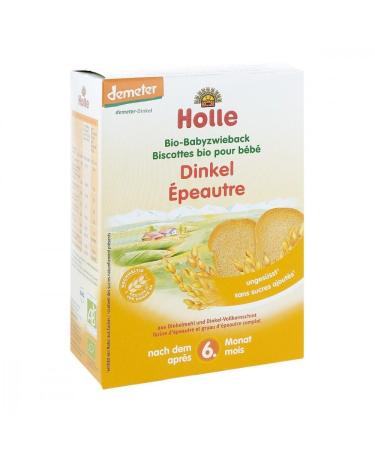 Holle organic baby spelled rusks