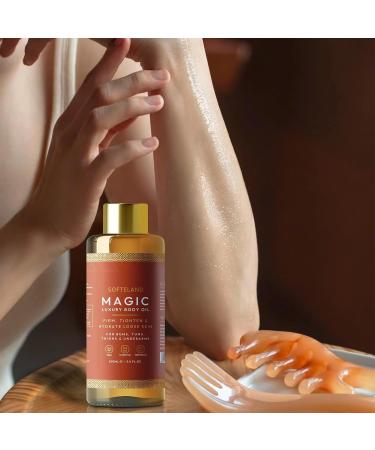 Kumosaga Besque Magic Body Oil 100ml Skin Firming Rejuvenating Tightens Plumps Firms and Hydrates Skin Arms Chest Thighs and Tums Body Oils for Women3pcs - Buy Online on GoSupps.com