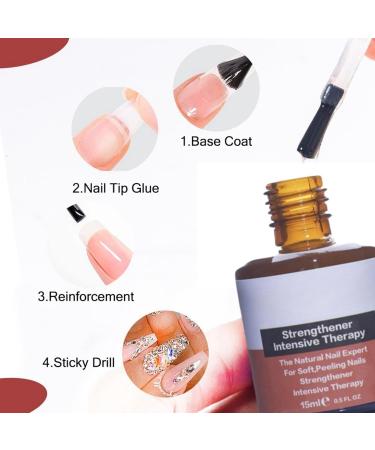 Nail Strengthener for Damaged Nails Nail Strengthener Nail Growth Treatment for Nail Repair Nail Growth and Strengthener Nail Strengthening Treatment Nail Hardener for Damaged Nails Peeling Splits - Buy Online on GoSupps.com