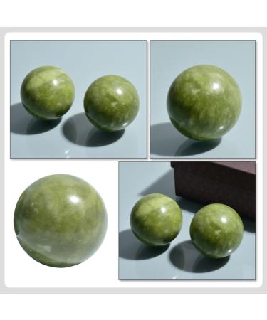 Frcolor Handball Massage - Green Jade Finger Training Balls for Skin-Friendly Gymnastics & Boccia - Buy Online on GoSupps.com