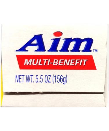 Aim Multi-Benefit Ultra Mint Cavity Protection Gel- 5.5 Oz (Pack of 5) - Buy Online on GoSupps.com