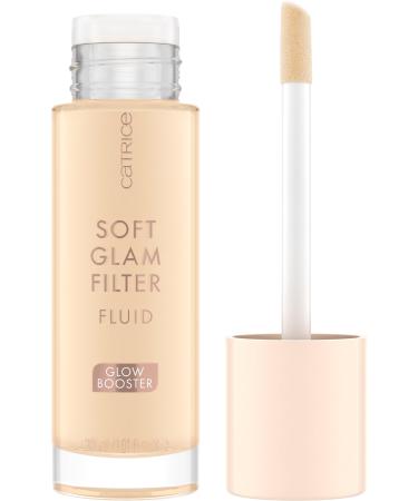 Catrice soft glam filter fluid base No. 002 nude nourishing natural shiny radiant vegan oil -free without perfume without alcohol 1 -pack (30ml) 002 fair 30 g (1 Pack) - Buy Online on GoSupps.com