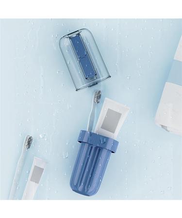 White Tooth Brush Holder & Storage Box | Travel Wash Cup & Mouthwash Rack | Shop Internationally - Buy Online on GoSupps.com
