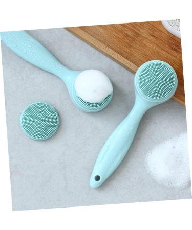 3 Set Facial Cleansing Brush - Blackhead Removal Silicone Scrubber & Satin Bonnet | Best International Shipping - Buy Online on GoSupps.com