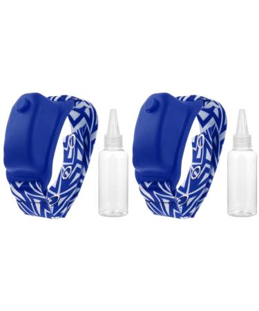 Healifty 2pcs Hand Liquid Wristband Hand Liquid Bracelet Portable Bracelet for Hand Soap Wristband Portable Bracelet Silicone 24.5X4.5X2cmx2pcs Bluex2pcs