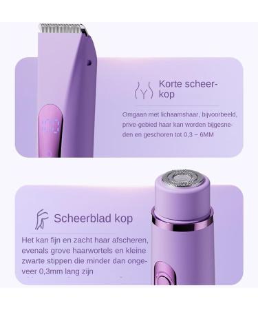 Body hair trimmer Cordless Body Shaver Multifunctional Cordless Trimmer for Face Legs Intimate Zones Ears Eyebrows - Buy Online on GoSupps.com