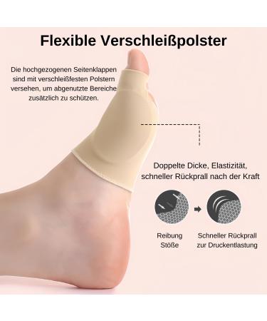 Hallux Valgus Correction Kit - Bunion Corrector & Toe Splints with Silicone Dampers - Pain Relief & Comfort - International Shipping - Buy Online on GoSupps.com