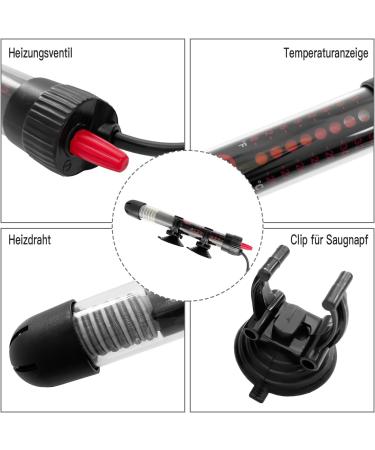 ESOEs 25W Waterproof Aquarium Heater with Thermostat - Ideal for Aquariums & Water Turtles Up to 30L - Buy Online on GoSupps.com