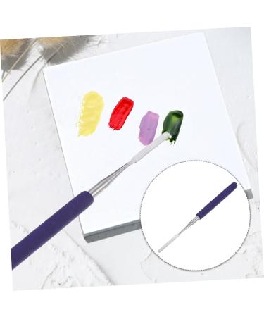 Beavorty palette stick Nail Art Stirring Tools nail art spatula makeup spatula Mixing Rod cosmetic mixing stick nail manicure tool nails gel Nail Art Tool Stainless steel nail polish - Buy Online on GoSupps.com