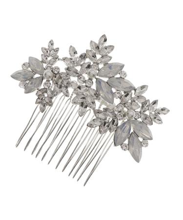 MAGICLULU 1 PC Comb Wedding Dress Headdress Crystal Hairpin Crystal Hair Decor Hair Supply Bridal Headpiece Hair Barrettes Bohemia Hair Accessories Bride Decorate European and American Alloy