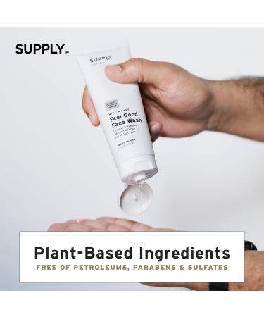 Feel Good Face Wash - Aloe Tea Tree Mint | Plant-Based Natural Cleanser for Men and Women | Paraben-Free, Hydrating Formula - Buy Online on GoSupps.com