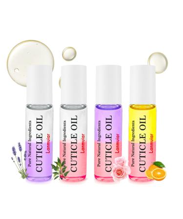 Cuticle Oil for Nails Nail Cuticle Oil with Essential Oil Natural Nail Care & Cuticle Repair Cuticle Revitalizer Oil for Soothing Moisturize Nail Cracking & Dry (10ml/pc)