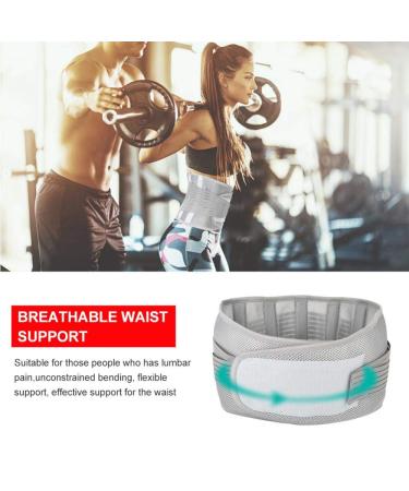 Back Support Belt for Pain Relief | Lumbar Support for Sciatica & Herniated Disc | Adjustable Elastic Fit for Men & Women - Buy Online on GoSupps.com