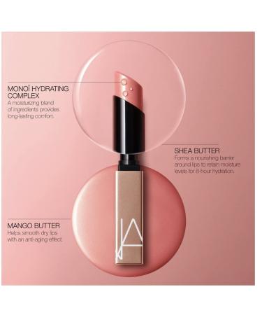 NARS Afterglow Sensual Shine Lipstick - Show Off | Long-lasting and Hydrating Formula - Buy Online on GoSupps.com
