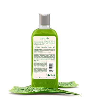 Hair Fall Control Conditioner - 100% Vegan & Eco-Friendly Infused with 40% Aloe Vera Gel Cruelty-Free No Parabens or Silicones - 12 fl oz - Buy Online on GoSupps.com