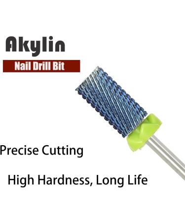 Akylin Carbide Nail Drill Bits - 3/32' Fast Remove for Acrylic/Hard Gels for Manicure Pedicure Cuticle Gel Polishing Salon Bits-Left and Right Hand(Coarse) Coarse-C Type-D - Buy Online on GoSupps.com