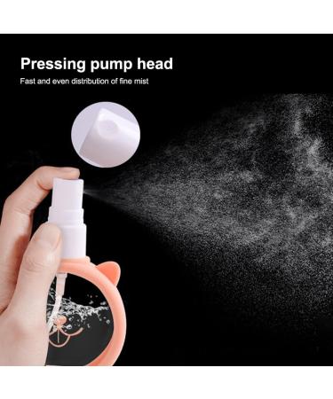 EIOLWJIEO 55ML Travel Empty Bottle Plastic Refillable Portable Spray Atomizer Pump Fluid Mist Essential Oil Dispenser Moisturizing Red - Buy Online on GoSupps.com