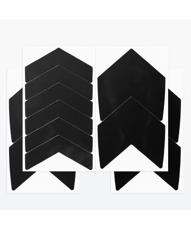 Buy Luxshield Bicycle Reflectors Stickers - Flash Arrow 12 Set for High Profile Bicycle Rim & Spoke Reflectors - Durable Reflective Black Foil Stickers for Safety - Buy Online on GoSupps.com