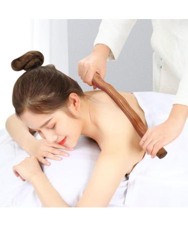 Minkissy 5 Rollstab Wood Back Massage Tool | Full Body Manual Massager | Best Household Relaxation Device for Belly & Back Care - Buy Online on GoSupps.com
