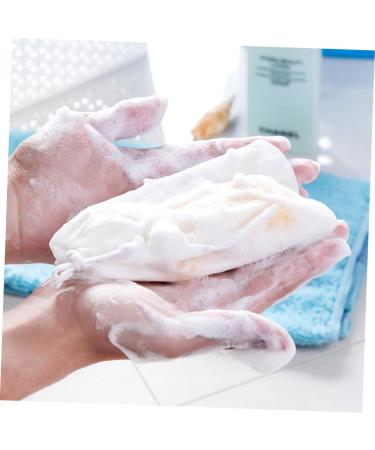 FRCOLOR 30 Pcs Portable Soap Foaming Mesh Bags - Travel-Friendly Soap Pouches for Easy Lathering | International Shipping Available - Buy Online on GoSupps.com