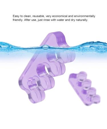 Washable Toe Separators - Prevent Inflammations and Rubbing - 2 Pcs for Bunion and Hammer Toe Relief - Buy Online on GoSupps.com