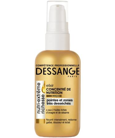 DESSANGE Nutri-Extrême Richesse Elixir Nutrition Concentrate Leave-in Treatment for Very Dry Ends/Areas 100 ml
