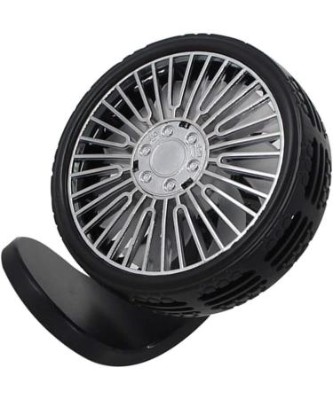 BESPORTBLE Black Fan Fans for Car Portable Fan Aromatherapy Fan Car Mini Cool Fan Small Fan Remover Summer 11X6.5cm Black Desktop Pattern - Buy Online on GoSupps.com