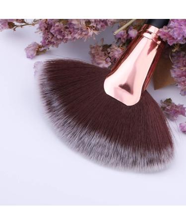 Docolor Fan Brush Face Makeup Brush Professional Highlighting Make Up Brushes Blush Bronzer Cheekbones Brush Soft Cosmetic Tool - Buy Online on GoSupps.com