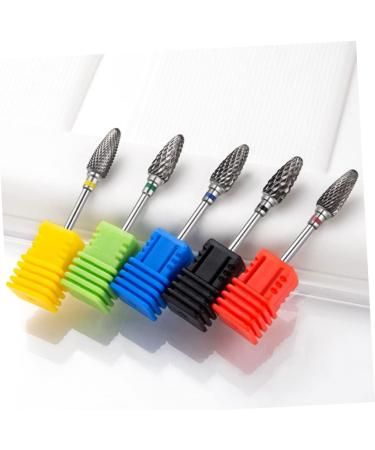 Ipetboom Nail Polisher Professional Nail Bits for Nail Drill Metal Nail Bits Nail Drill Bits for Acrylic Nails Hand Wisking Tool Electric Tungsten Steel Alloy Electric Drill Manicure 7x1.3cm As Shown 1 - Buy Online on GoSupps.com