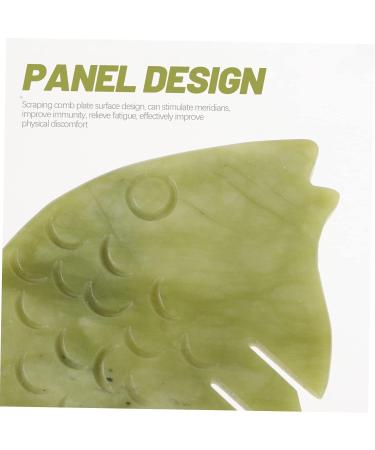 Frcolor 2-Pack Gua Sha Jade Head Massager Combs - Portable Scalp Massage Tools for Relaxation & Hair Care - Buy Online on GoSupps.com
