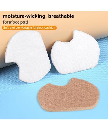 Adhesive Metatarsal Foot Pads - 6 Pairs of Breathable Callus Inserts for High Heels | Comfort & Support - Buy Online on GoSupps.com