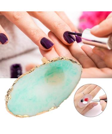 Fingernail Rings & Nail Art Polish Holder - Green Mini Manicure Tool for Display & Photography Props - Buy Online on GoSupps.com