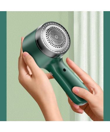 Rechargeable Fabric Shaver & Lint Remover - Electric Sweater Defuzzer with Stainless Blade | International Shipping - Buy Online on GoSupps.com