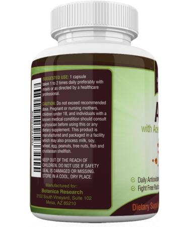Alpha Lipoic Acid with Acetyl L Carnitine - ALA ALC Anti Aging Health & Wellness Formula to Support Nerve Health Tingling Feet Hands Limbs 60 Vitamin Complex Capsules - Buy Online on GoSupps.com