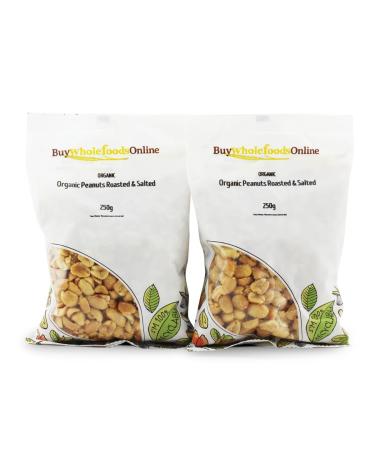 Organic Peanuts Roasted & Salted 500g (BWFO)