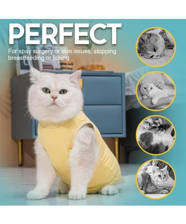 Ksuktsw Katzenbody: Post-Op Recovery Suit for Cats | Comfortable Cat Clothing for Castrated Cats - Shop Now! - Buy Online on GoSupps.com