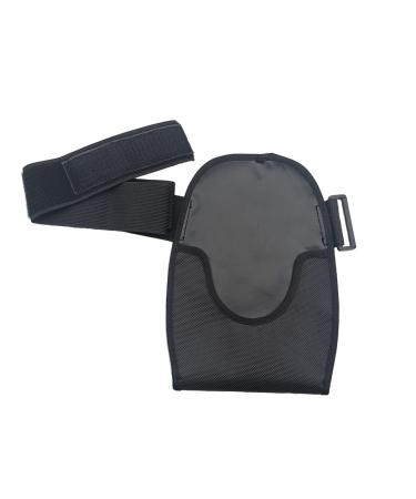 Waterproof Ostomy Bag Cover for Women Men Black Colostomy Bag Holder Covers Stoma Pouch Protector Wrap with Adjustable Elastic Waist Band Ostomy Supplies