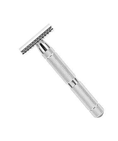 Shop Vintage Double-Sided Manual Razor for Men | Classic Wet Shaving | Ergonomic & Durable Design | Perfect Gift for Home & Travel - Buy Online on GoSupps.com