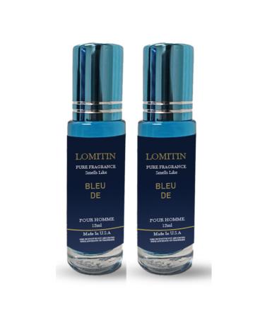 Fragrance Perfume Oils Bleu de Men Cologne Roll On Body Oil for Men (12ml) (Pack of 1)