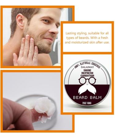 Minkissy Beard Mustache Wax & Balm - Moisturizing Styling Products for Men - Buy Online on GoSupps.com