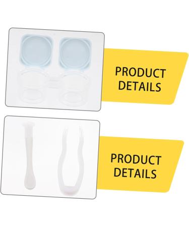 Lalafina 5-Sentence Push Glasses Case - Premium Storage Solution for Contact Lens Containers & Glasses Holders | Perfect for Travel & Organization - Buy Online on GoSupps.com