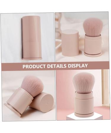 Healeved Powder Brush Blush Brush Blush Powder Brush Cosmetics Makeup Brush Women Cosmetics Brush Makeup Brush Tool Makeup Blush Brush Foundation Brush Fluffy Blush Brush Loose Powder Brush 6.5x3.5cm Pink - Buy Online on GoSupps.com