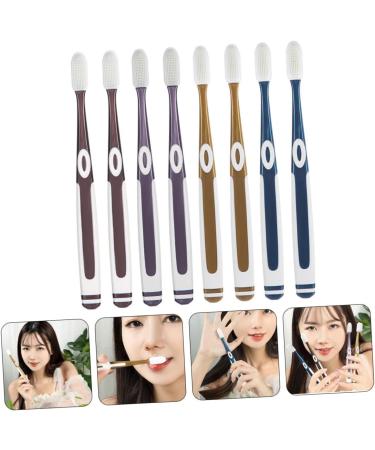 PopetPop 40 STK Nano Travel Toothbrushes - Camping Accessories for Adults | Bulk Supplies in Various Colors - Buy Online on GoSupps.com