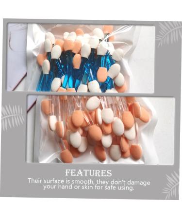 POPETPOP 120pcs Eyeshadow Practical Stick Convenient Double-ended Shadow Tools Dual-end Makeup - Buy Online on GoSupps.com