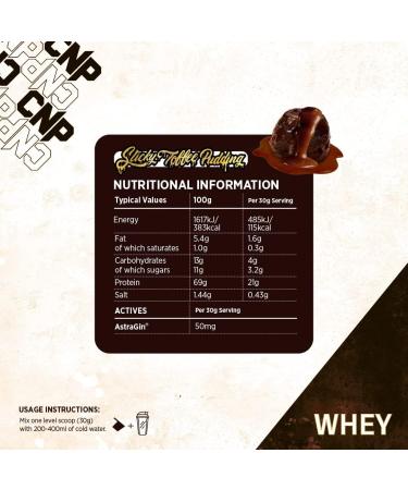 PB Wholesale UK Limited Whey Sticky Toffee Pudding 2000g - Buy Online on GoSupps.com