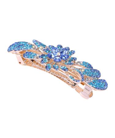 GALPADA 1pc Spring Hair Clips Rhinestone Bobby Pins Hair Barrettes Hair Pin Women Hair Clips Rhinestone Hair Barrette Flower Hair Clip Rhinestone Hair Clips The Flowers Spring Clip Miss
