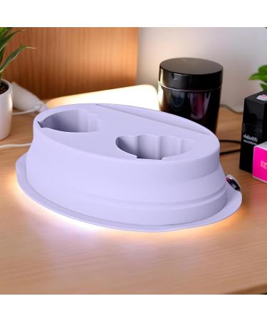 Bol De Trempage Pour Ongles Bac D tachage Vernis Gel Et Poudre | Conteneur de Trempage R utilisable et Pliable Plateau de Bain pour Mains pour Enl vement Polissage Nettoyage et Soin des Ongles Violet - Buy Online on GoSupps.com