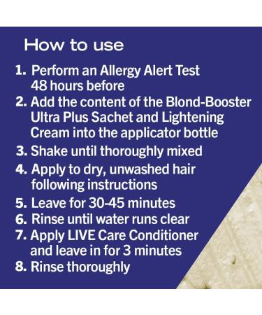 Schwarzkopf LIVE Intense Lightener Permanent Blonde Bleach Hair Dye With Brightening Oil Booster Lifts Hair Up To 9 Levels Max Blonde 00B (Pack of 2) - Buy Online on GoSupps.com